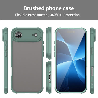 Apple iPhone Air TPU Hybrid PC Frosted Phone Case with Durable Scratch, Dirt & Wear Protection, Precise Cutouts, Lightweight Easy-Fit Slim Cover