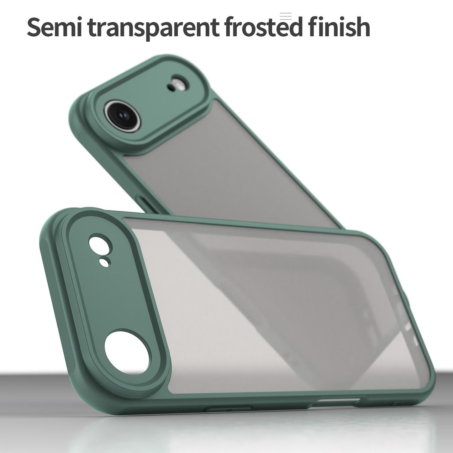 Apple iPhone Air TPU Hybrid PC Frosted Phone Case with Durable Scratch, Dirt & Wear Protection, Precise Cutouts, Lightweight Easy-Fit Slim Cover