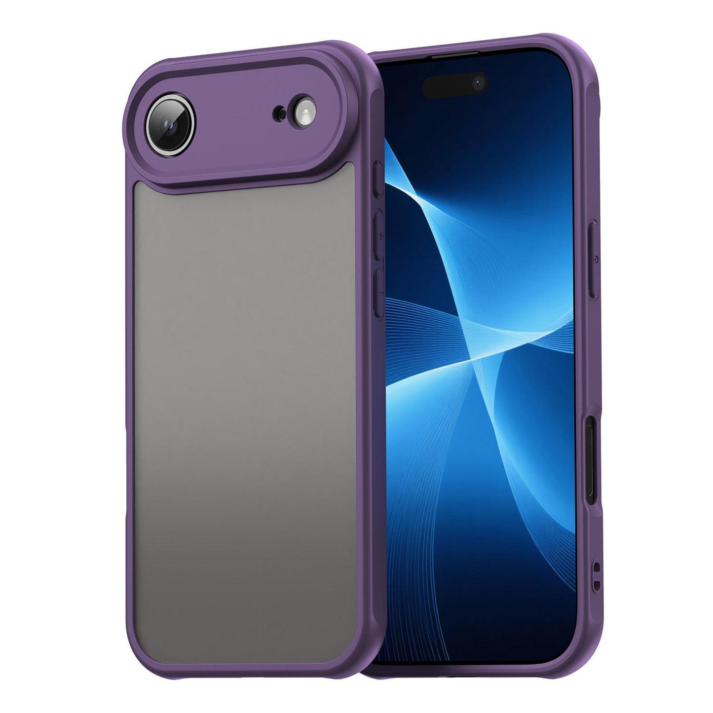 Apple iPhone Air TPU Hybrid PC Frosted Phone Case with Durable Scratch, Dirt & Wear Protection, Precise Cutouts, Lightweight Easy-Fit Slim Cover