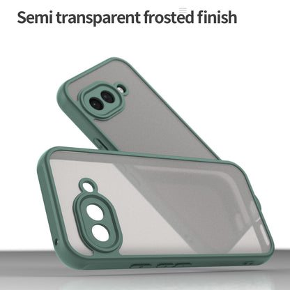 Google Pixel 9a TPU Hybrid PC Frosted Phone Case with Durable Scratch, Dirt & Wear Protection, Precise Cutouts, Lightweight Easy-Fit Slim Cover