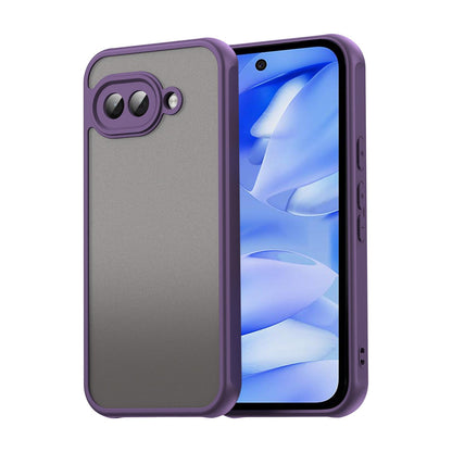Google Pixel 9a TPU Hybrid PC Frosted Phone Case with Durable Scratch, Dirt & Wear Protection, Precise Cutouts, Lightweight Easy-Fit Slim Cover