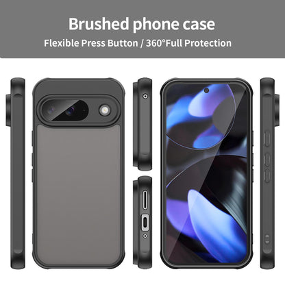 Google Pixel 9 TPU Hybrid PC Frosted Phone Case with Durable Scratch, Dirt & Wear Protection, Precise Cutouts, Lightweight Easy-Fit Slim Cover