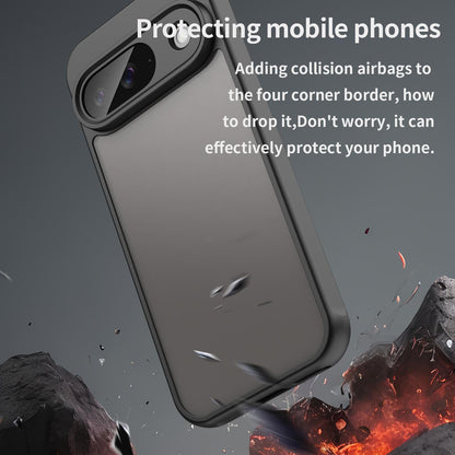 Google Pixel 9 TPU Hybrid PC Frosted Phone Case with Durable Scratch, Dirt & Wear Protection, Precise Cutouts, Lightweight Easy-Fit Slim Cover