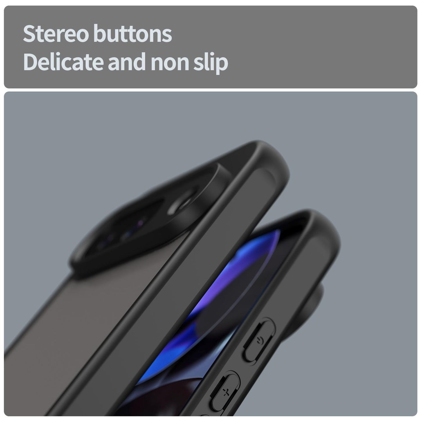 Google Pixel 9 TPU Hybrid PC Frosted Phone Case with Durable Scratch, Dirt & Wear Protection, Precise Cutouts, Lightweight Easy-Fit Slim Cover