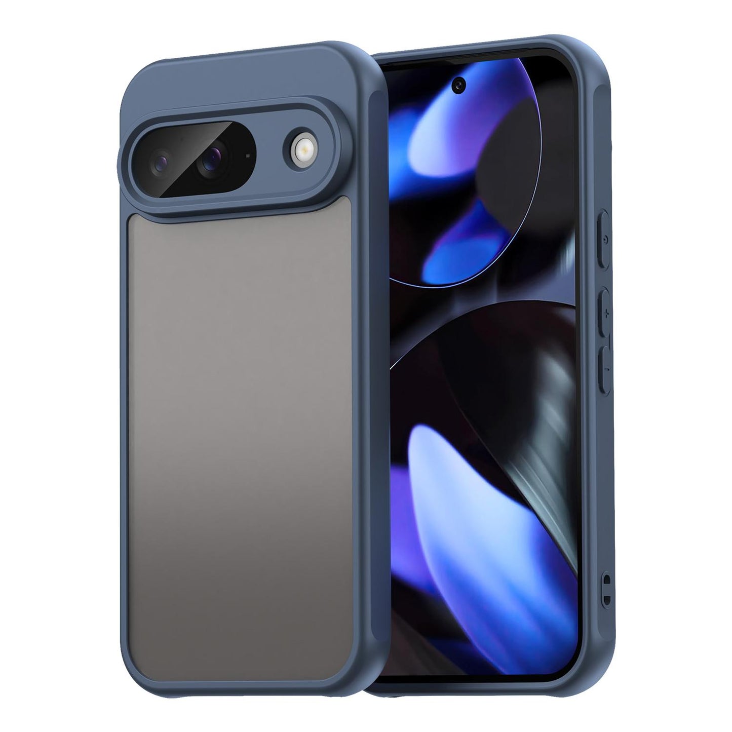 Google Pixel 9 TPU Hybrid PC Frosted Phone Case with Durable Scratch, Dirt & Wear Protection, Precise Cutouts, Lightweight Easy-Fit Slim Cover