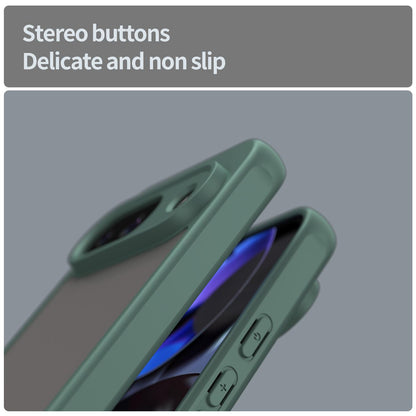 Google Pixel 9 TPU Hybrid PC Frosted Phone Case with Durable Scratch, Dirt & Wear Protection, Precise Cutouts, Lightweight Easy-Fit Slim Cover