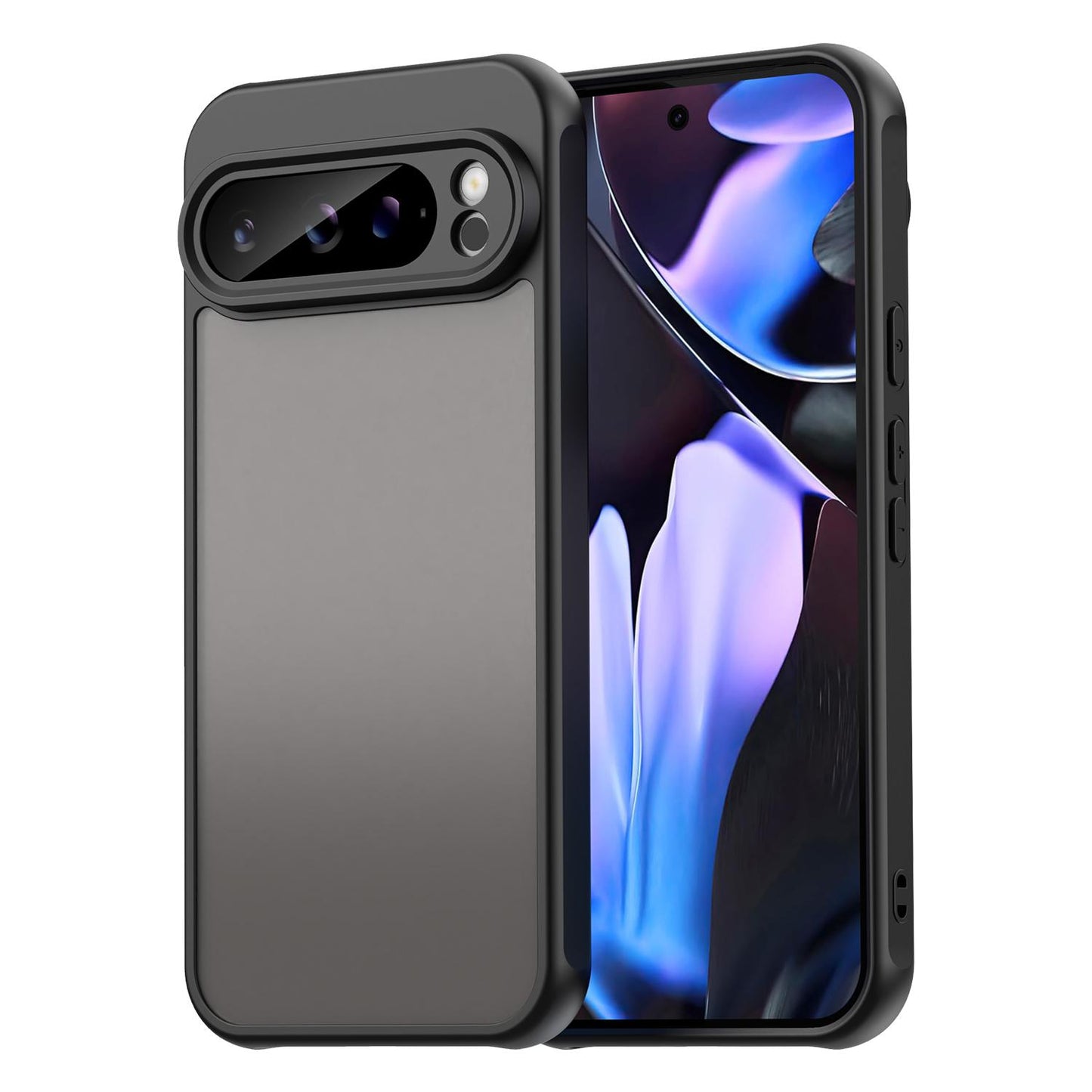 Google Pixel 9 Pro XL TPU Hybrid PC Frosted Phone Case with Durable Scratch, Dirt & Wear Protection, Precise Cutouts, Lightweight Easy-Fit Slim Cover