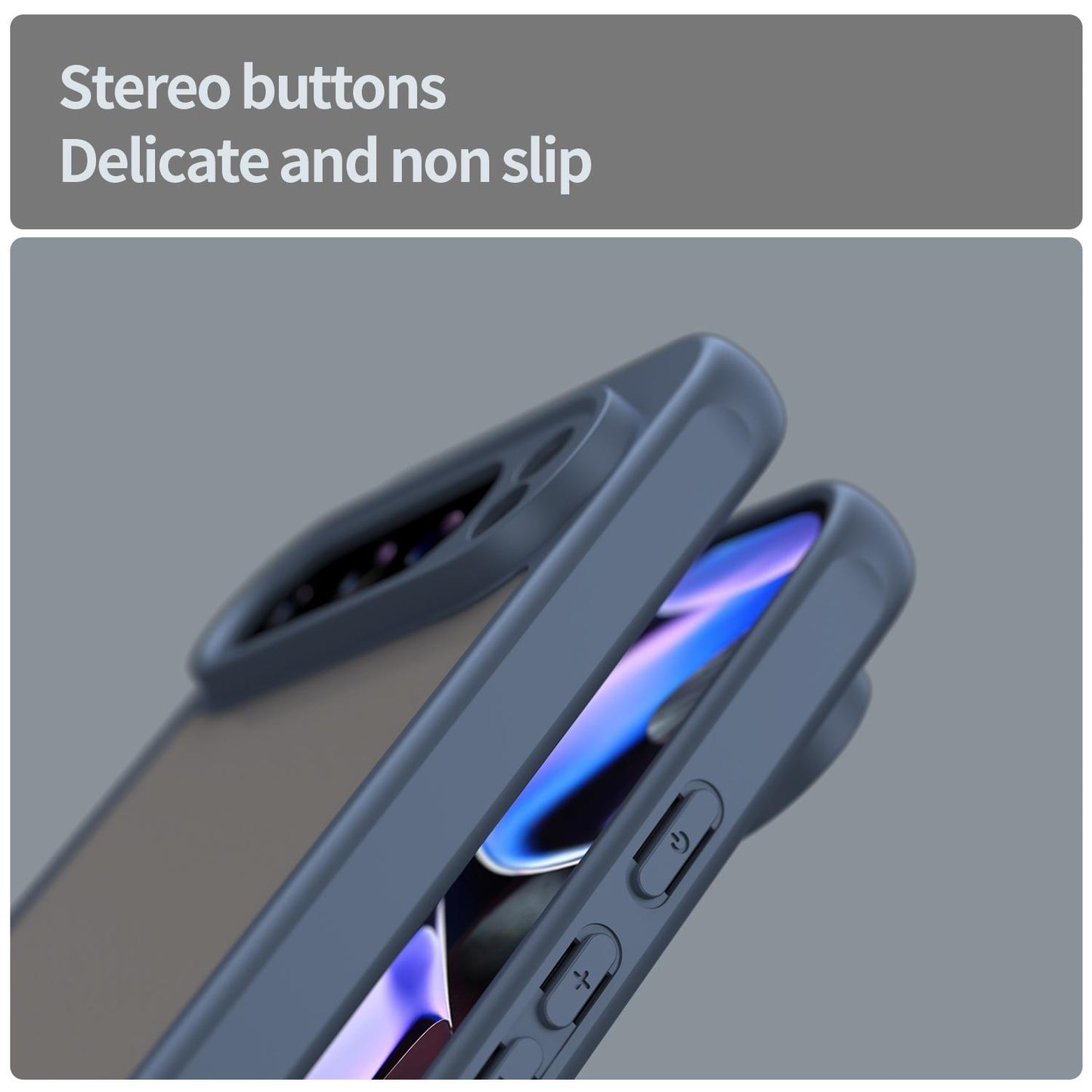 Google Pixel 9 Pro XL TPU Hybrid PC Frosted Phone Case with Durable Scratch, Dirt & Wear Protection, Precise Cutouts, Lightweight Easy-Fit Slim Cover