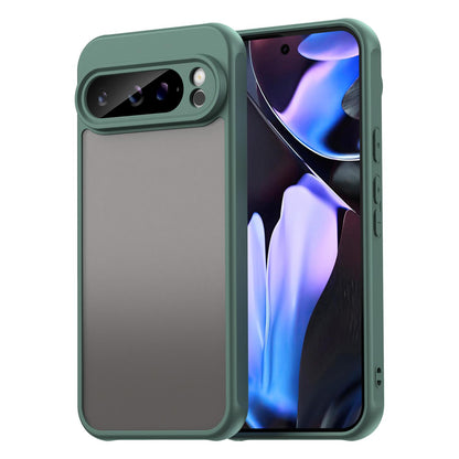 Google Pixel 9 Pro XL TPU Hybrid PC Frosted Phone Case with Durable Scratch, Dirt & Wear Protection, Precise Cutouts, Lightweight Easy-Fit Slim Cover