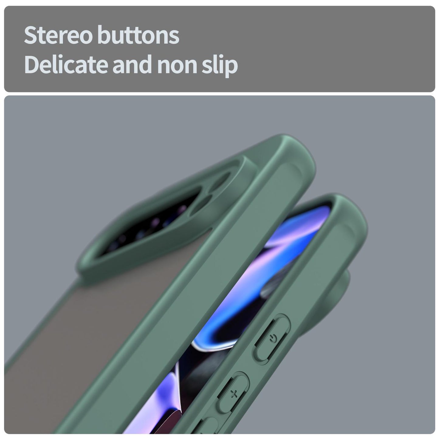 Google Pixel 9 Pro XL TPU Hybrid PC Frosted Phone Case with Durable Scratch, Dirt & Wear Protection, Precise Cutouts, Lightweight Easy-Fit Slim Cover