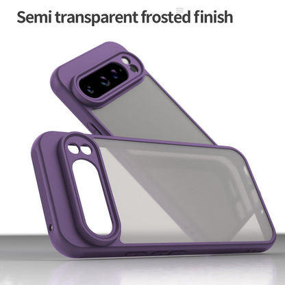 Google Pixel 9 Pro XL TPU Hybrid PC Frosted Phone Case with Durable Scratch, Dirt & Wear Protection, Precise Cutouts, Lightweight Easy-Fit Slim Cover