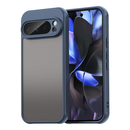 Google Pixel 9 Pro TPU Hybrid PC Frosted Phone Case with Durable Scratch, Dirt & Wear Protection, Precise Cutouts, Lightweight Easy-Fit Slim Cover