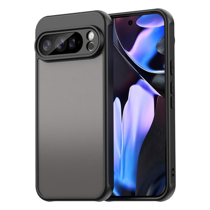Google Pixel 10 Pro XL TPU Hybrid PC Frosted Phone Case with Durable Scratch, Dirt & Wear Protection, Precise Cutouts, Lightweight Easy-Fit Slim Cover