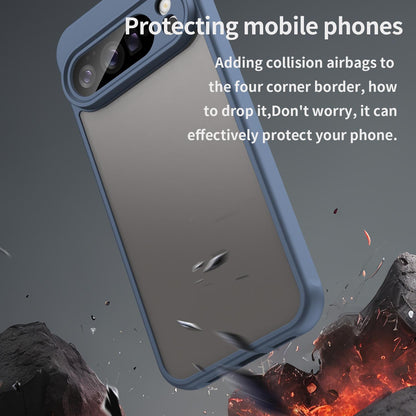 Google Pixel 10 Pro XL TPU Hybrid PC Frosted Phone Case with Durable Scratch, Dirt & Wear Protection, Precise Cutouts, Lightweight Easy-Fit Slim Cover