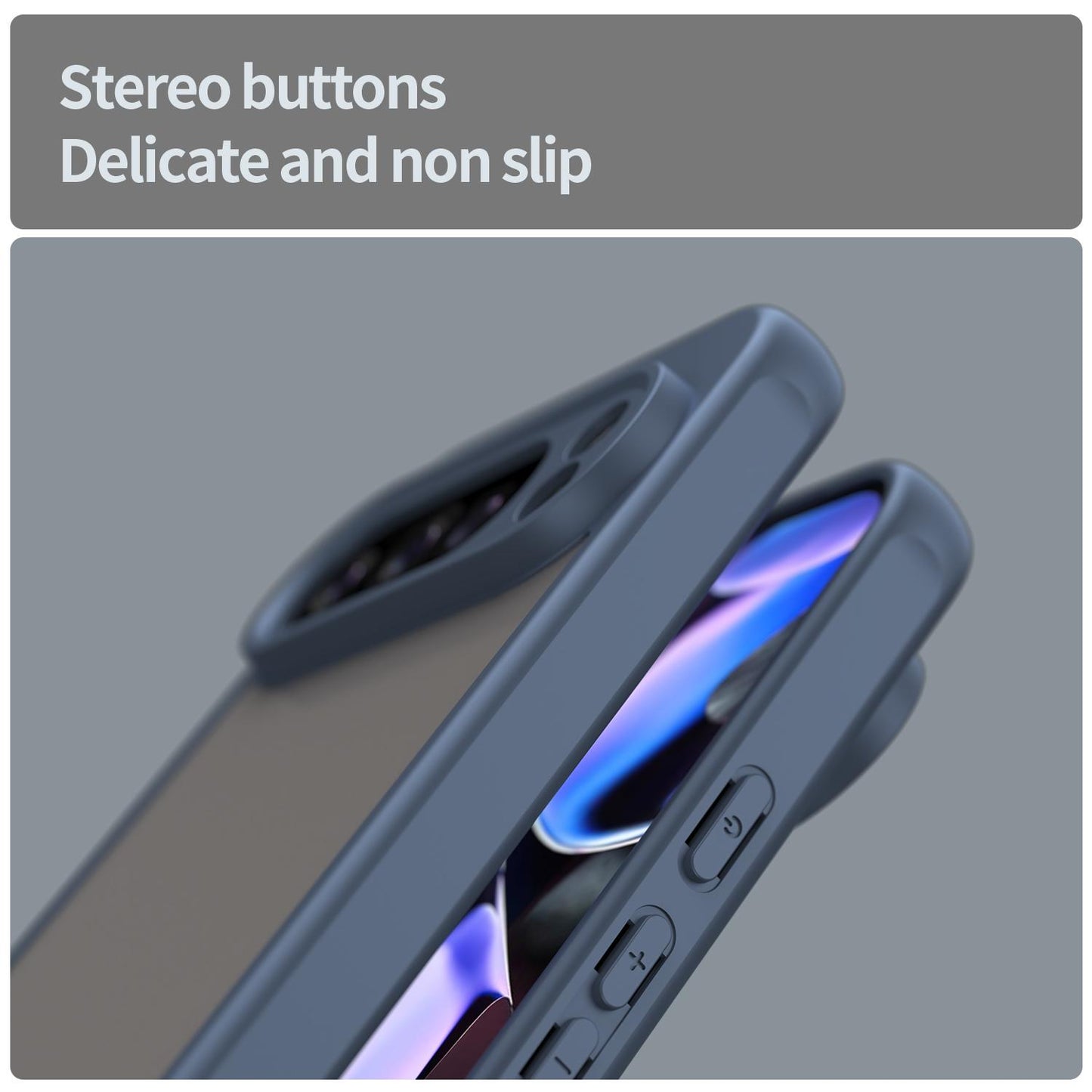 Google Pixel 10 Pro XL TPU Hybrid PC Frosted Phone Case with Durable Scratch, Dirt & Wear Protection, Precise Cutouts, Lightweight Easy-Fit Slim Cover