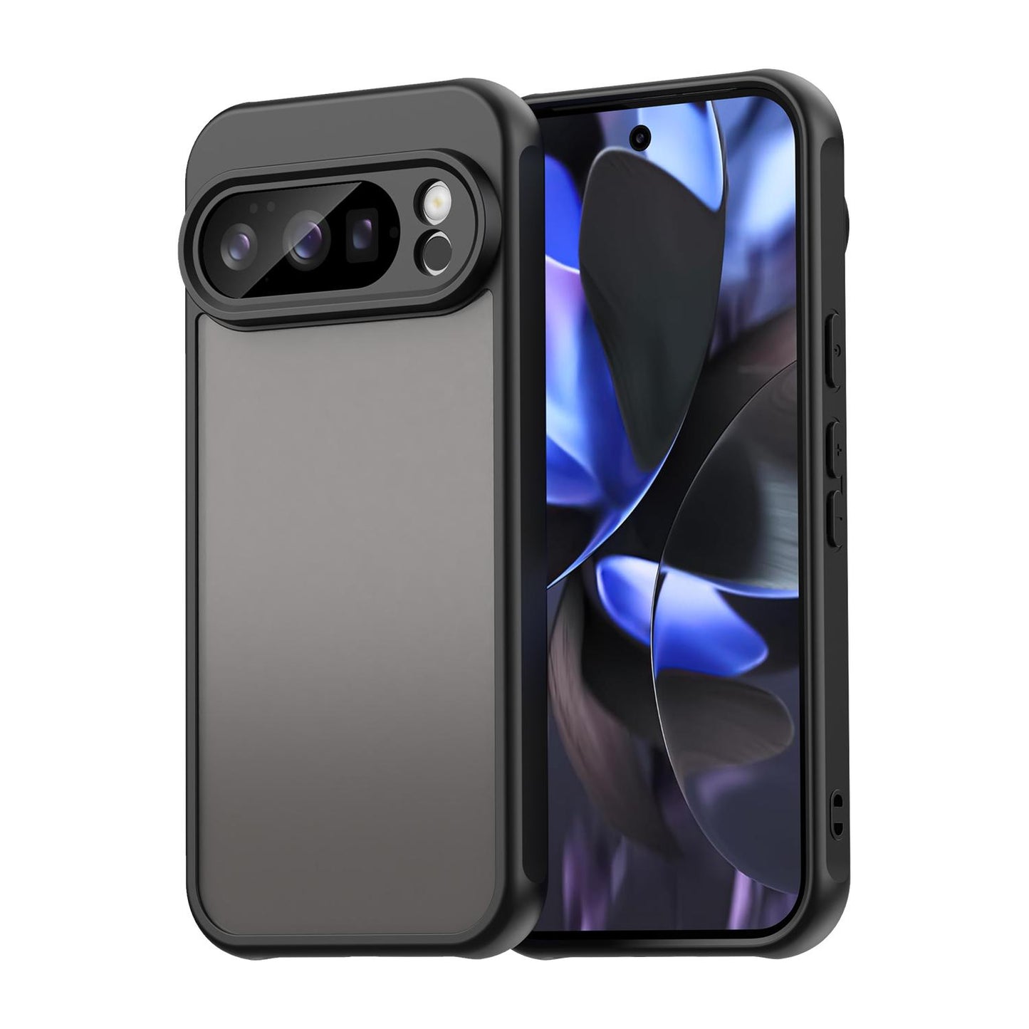Google Pixel 10 Pro TPU Hybrid PC Frosted Phone Case with Durable Scratch, Dirt & Wear Protection, Precise Cutouts, Lightweight Easy-Fit Slim Cover