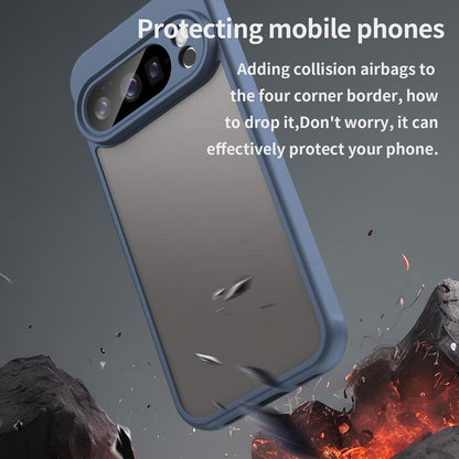 Google Pixel 10 Pro TPU Hybrid PC Frosted Phone Case with Durable Scratch, Dirt & Wear Protection, Precise Cutouts, Lightweight Easy-Fit Slim Cover