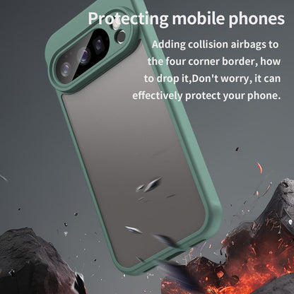 Google Pixel 10 Pro TPU Hybrid PC Frosted Phone Case with Durable Scratch, Dirt & Wear Protection, Precise Cutouts, Lightweight Easy-Fit Slim Cover