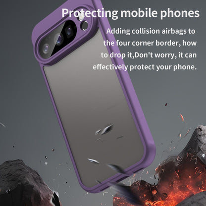 Google Pixel 10 Pro TPU Hybrid PC Frosted Phone Case with Durable Scratch, Dirt & Wear Protection, Precise Cutouts, Lightweight Easy-Fit Slim Cover