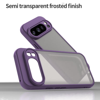 Google Pixel 10 Pro TPU Hybrid PC Frosted Phone Case with Durable Scratch, Dirt & Wear Protection, Precise Cutouts, Lightweight Easy-Fit Slim Cover
