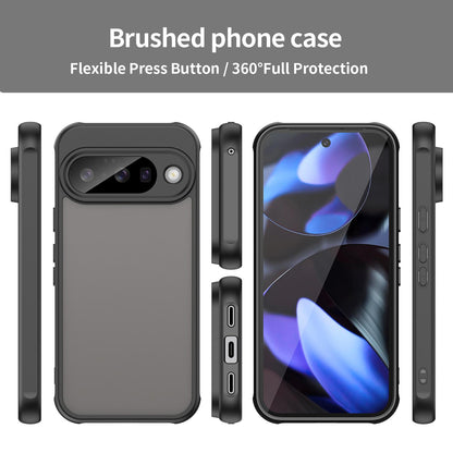 Google Pixel 10 TPU Hybrid PC Frosted Phone Case with Durable Scratch, Dirt & Wear Protection, Precise Cutouts, Lightweight Easy-Fit Slim Cover