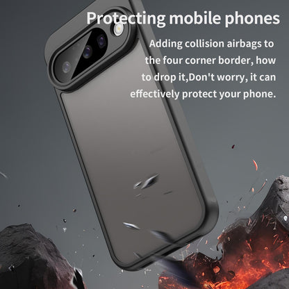 Google Pixel 10 TPU Hybrid PC Frosted Phone Case with Durable Scratch, Dirt & Wear Protection, Precise Cutouts, Lightweight Easy-Fit Slim Cover