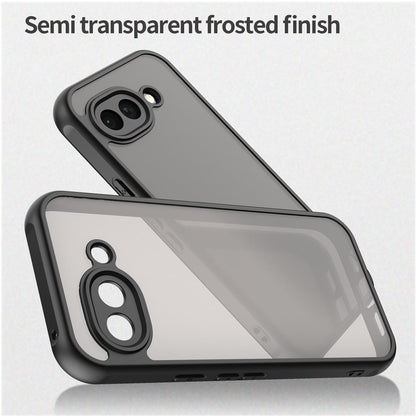 Google Pixel 10a TPU Hybrid PC Frosted Phone Case with Durable Scratch, Dirt & Wear Protection, Precise Cutouts, Lightweight Easy-Fit Slim Cover