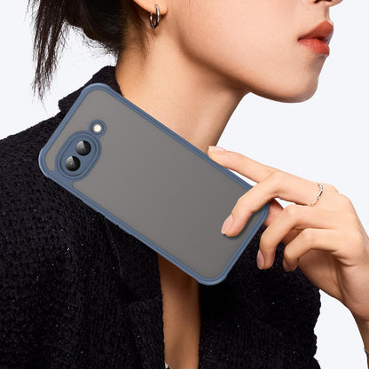 Google Pixel 10a TPU Hybrid PC Frosted Phone Case with Durable Scratch, Dirt & Wear Protection, Precise Cutouts, Lightweight Easy-Fit Slim Cover