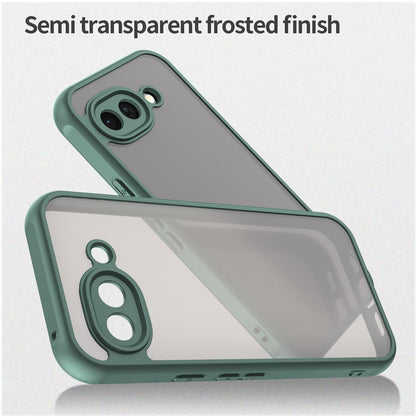 Google Pixel 10a TPU Hybrid PC Frosted Phone Case with Durable Scratch, Dirt & Wear Protection, Precise Cutouts, Lightweight Easy-Fit Slim Cover