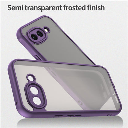 Google Pixel 10a TPU Hybrid PC Frosted Phone Case with Durable Scratch, Dirt & Wear Protection, Precise Cutouts, Lightweight Easy-Fit Slim Cover