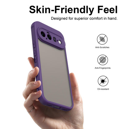 Google Pixel 11 Pro XL TPU Hybrid PC Frosted Phone Case with Durable Scratch, Dirt & Wear Protection, Precise Cutouts, Lightweight Easy-Fit Slim Cover
