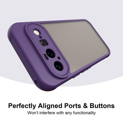 Google Pixel 11 Pro XL TPU Hybrid PC Frosted Phone Case with Durable Scratch, Dirt & Wear Protection, Precise Cutouts, Lightweight Easy-Fit Slim Cover
