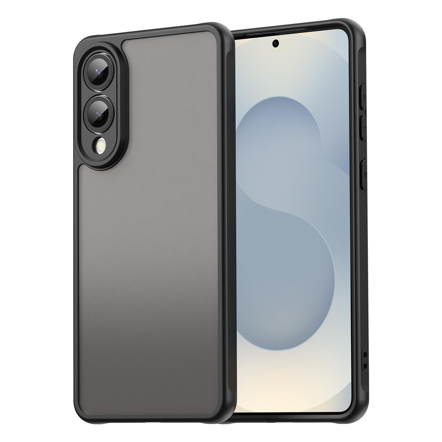 Samsung Galaxy S25 Edge 5G TPU Hybrid PC Frosted Phone Case with Durable Scratch, Dirt & Wear Protection, Precise Cutouts, Lightweight Easy-Fit Slim Cover