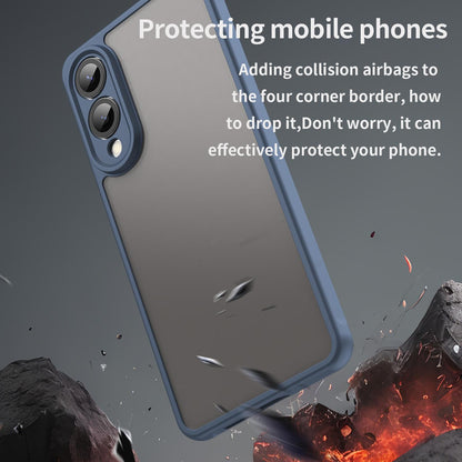 Samsung Galaxy S25 Edge 5G TPU Hybrid PC Frosted Phone Case with Durable Scratch, Dirt & Wear Protection, Precise Cutouts, Lightweight Easy-Fit Slim Cover