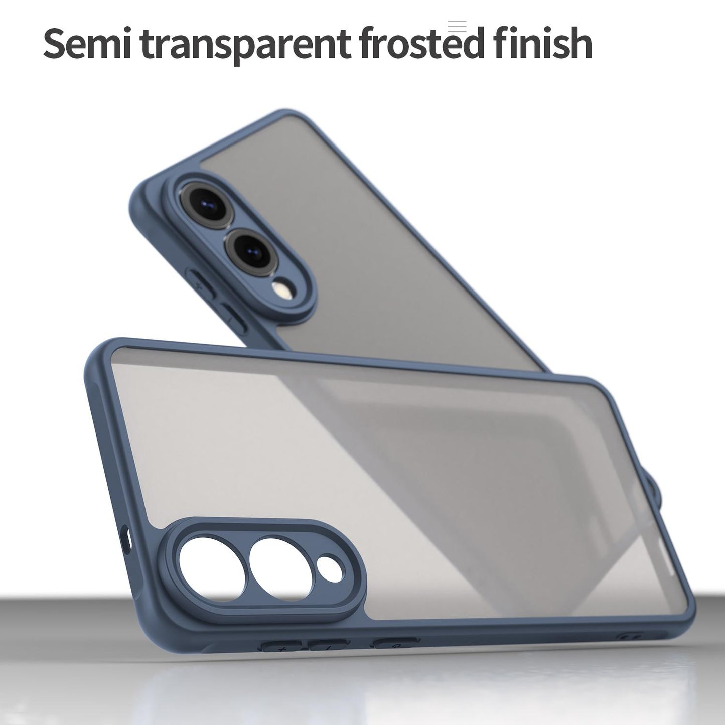 Samsung Galaxy S25 Edge 5G TPU Hybrid PC Frosted Phone Case with Durable Scratch, Dirt & Wear Protection, Precise Cutouts, Lightweight Easy-Fit Slim Cover