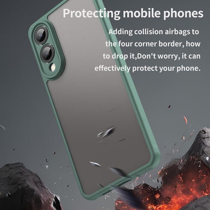 Samsung Galaxy S25 Edge 5G TPU Hybrid PC Frosted Phone Case with Durable Scratch, Dirt & Wear Protection, Precise Cutouts, Lightweight Easy-Fit Slim Cover