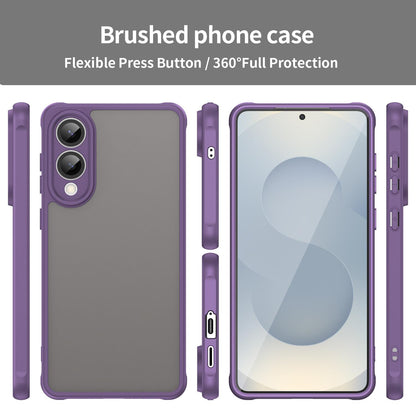 Samsung Galaxy S25 Edge 5G TPU Hybrid PC Frosted Phone Case with Durable Scratch, Dirt & Wear Protection, Precise Cutouts, Lightweight Easy-Fit Slim Cover