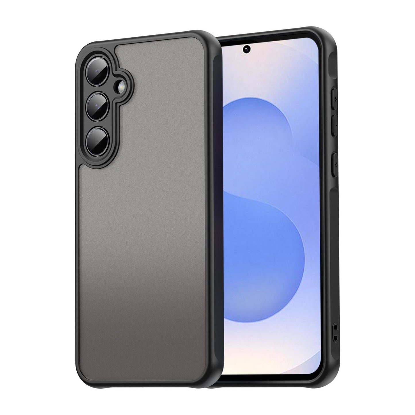Samsung Galaxy S25 5G TPU Hybrid PC Frosted Phone Case with Durable Scratch, Dirt & Wear Protection, Precise Cutouts, Lightweight Easy-Fit Slim Cover
