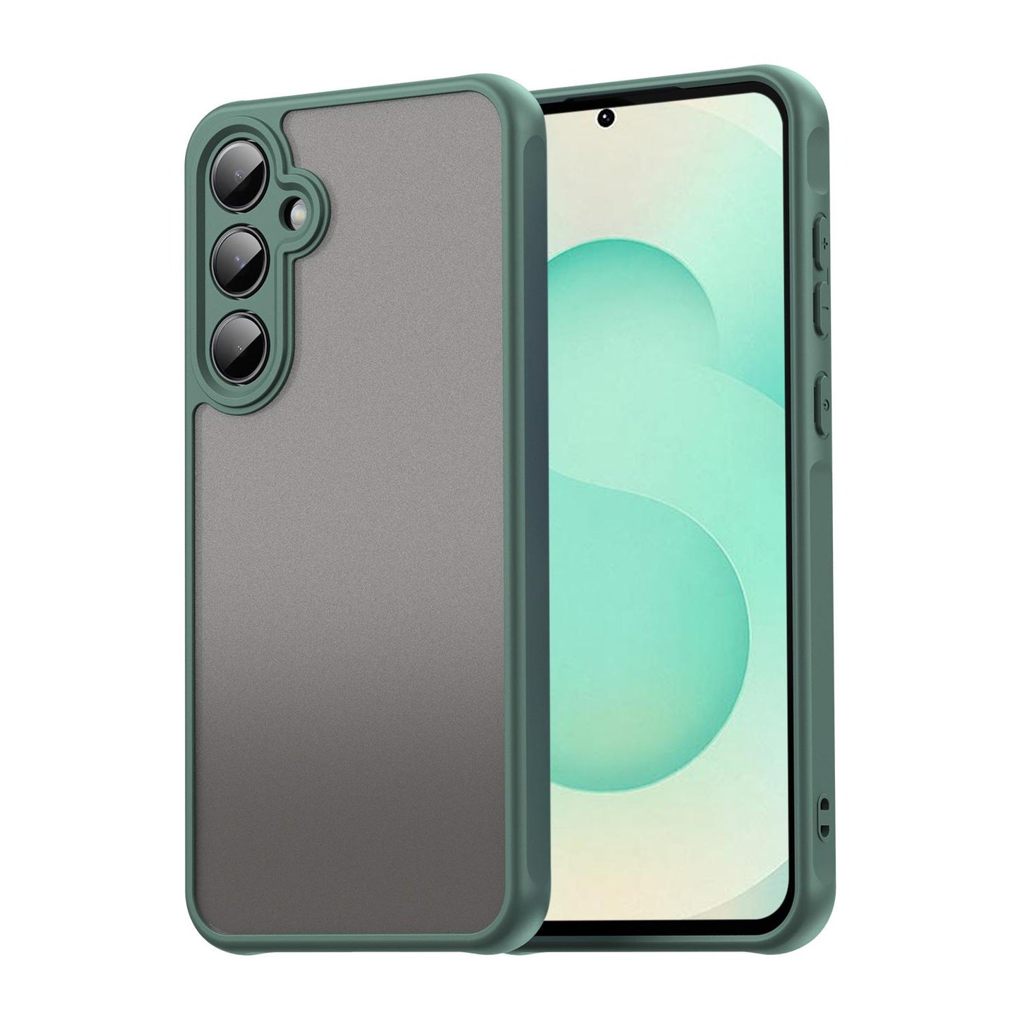 Samsung Galaxy S25+ 5G TPU Hybrid PC Frosted Phone Case with Durable Scratch, Dirt & Wear Protection, Precise Cutouts, Lightweight Easy-Fit Slim Cover