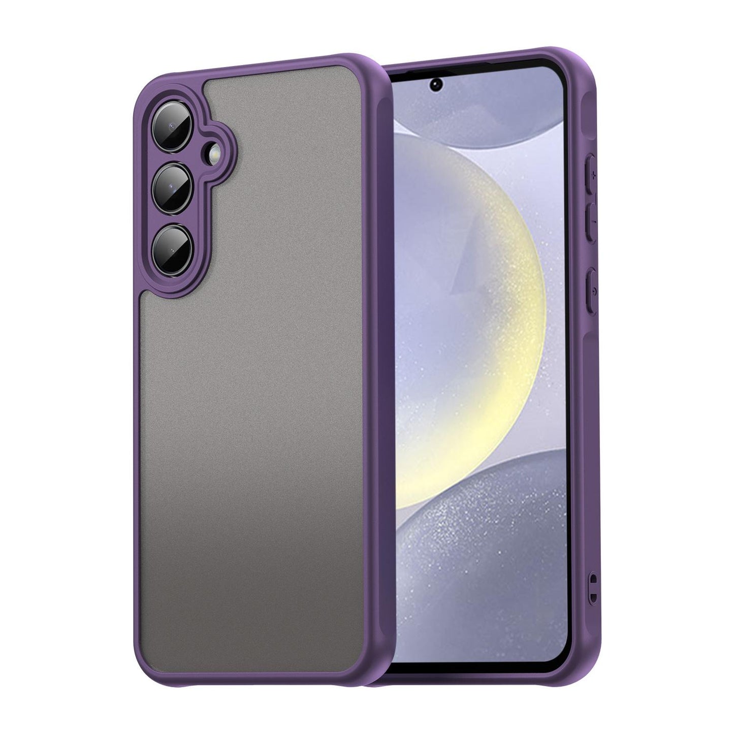 Samsung Galaxy S24+ 5G TPU Hybrid PC Frosted Phone Case with Durable Scratch, Dirt & Wear Protection, Precise Cutouts, Lightweight Easy-Fit Slim Cover