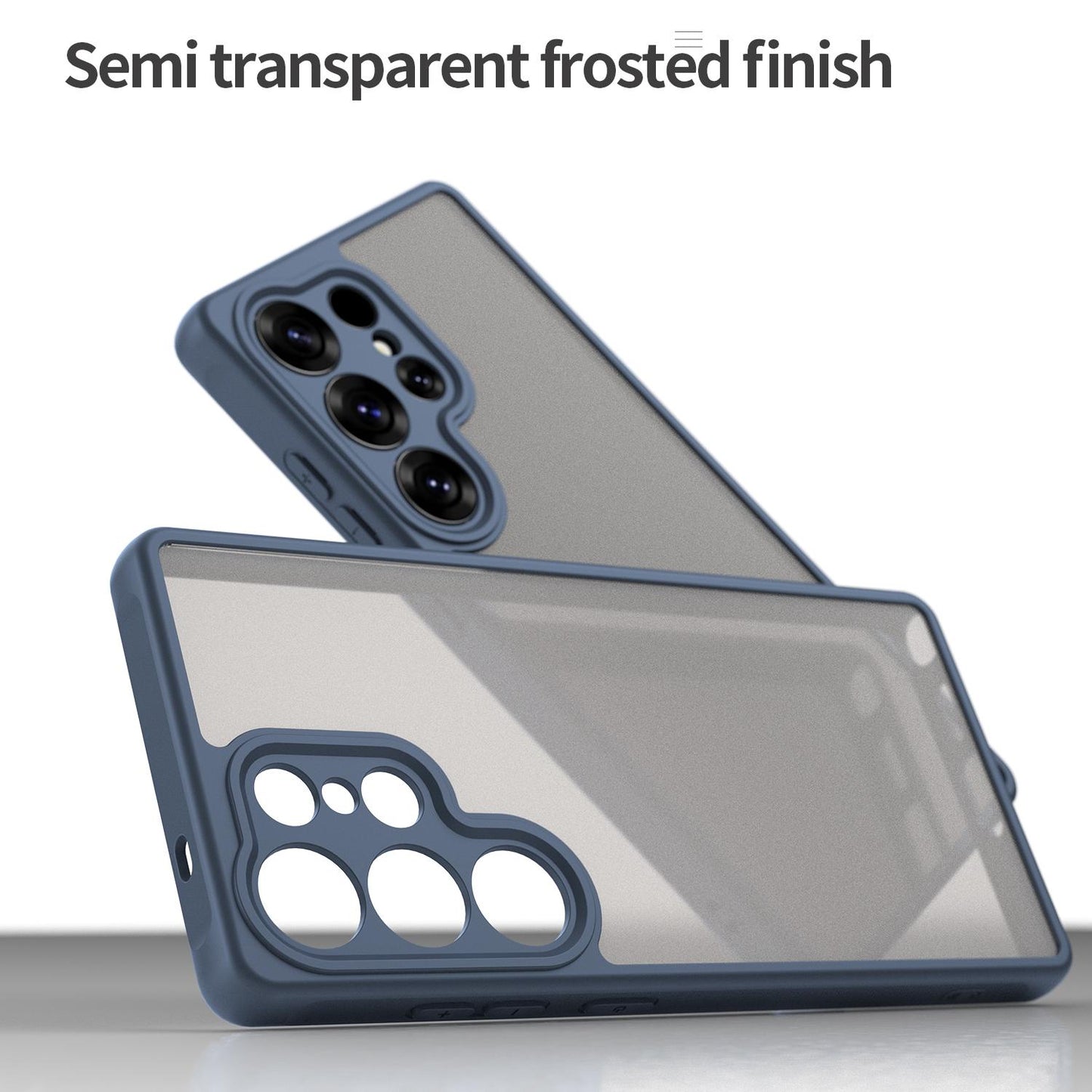 Samsung Galaxy S25 Ultra 5G TPU Hybrid PC Frosted Phone Case with Durable Scratch, Dirt & Wear Protection, Precise Cutouts, Lightweight Easy-Fit Slim Cover