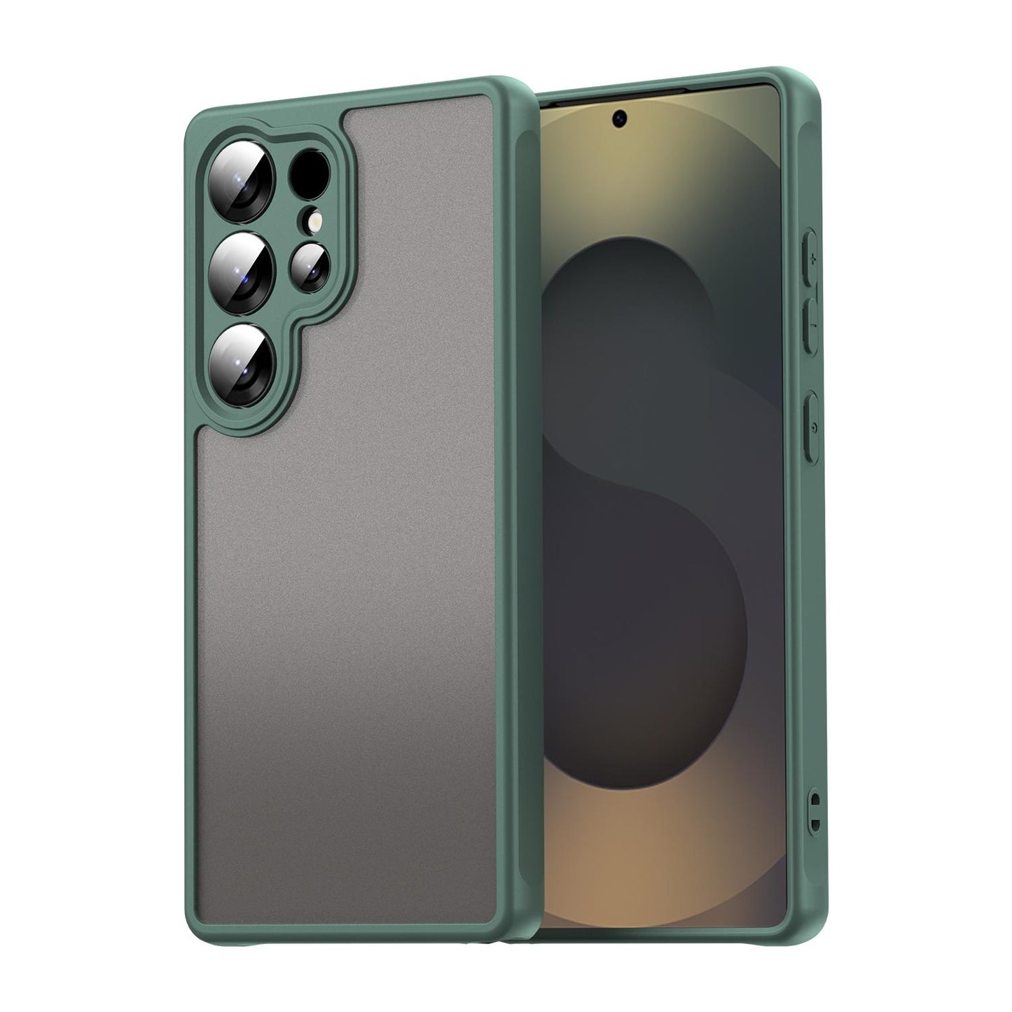 Samsung Galaxy S25 Ultra 5G TPU Hybrid PC Frosted Phone Case with Durable Scratch, Dirt & Wear Protection, Precise Cutouts, Lightweight Easy-Fit Slim Cover