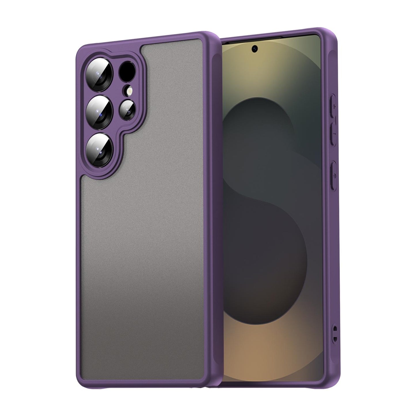 Samsung Galaxy S25 Ultra 5G TPU Hybrid PC Frosted Phone Case with Durable Scratch, Dirt & Wear Protection, Precise Cutouts, Lightweight Easy-Fit Slim Cover