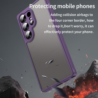 Samsung Galaxy S25 Ultra 5G TPU Hybrid PC Frosted Phone Case with Durable Scratch, Dirt & Wear Protection, Precise Cutouts, Lightweight Easy-Fit Slim Cover