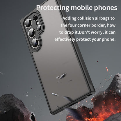 Samsung Galaxy S24 Ultra 5G TPU Hybrid PC Frosted Phone Case with Durable Scratch, Dirt & Wear Protection, Precise Cutouts, Lightweight Easy-Fit Slim Cover