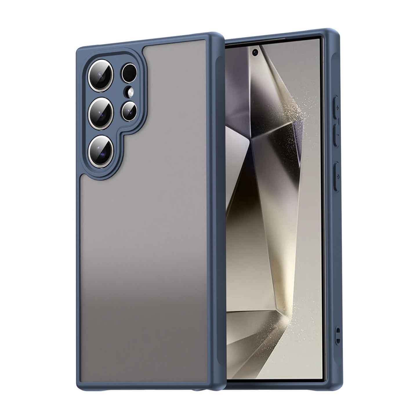 Samsung Galaxy S24 Ultra 5G TPU Hybrid PC Frosted Phone Case with Durable Scratch, Dirt & Wear Protection, Precise Cutouts, Lightweight Easy-Fit Slim Cover