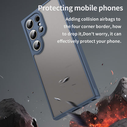 Samsung Galaxy S24 Ultra 5G TPU Hybrid PC Frosted Phone Case with Durable Scratch, Dirt & Wear Protection, Precise Cutouts, Lightweight Easy-Fit Slim Cover