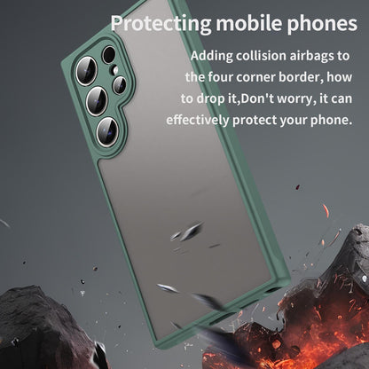 Samsung Galaxy S24 Ultra 5G TPU Hybrid PC Frosted Phone Case with Durable Scratch, Dirt & Wear Protection, Precise Cutouts, Lightweight Easy-Fit Slim Cover