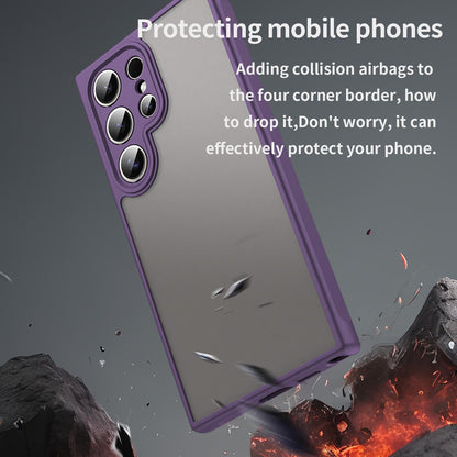 Samsung Galaxy S24 Ultra 5G TPU Hybrid PC Frosted Phone Case with Durable Scratch, Dirt & Wear Protection, Precise Cutouts, Lightweight Easy-Fit Slim Cover