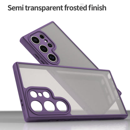 Samsung Galaxy S24 Ultra 5G TPU Hybrid PC Frosted Phone Case with Durable Scratch, Dirt & Wear Protection, Precise Cutouts, Lightweight Easy-Fit Slim Cover